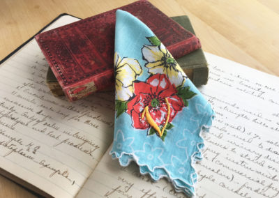 Handkerchief with V